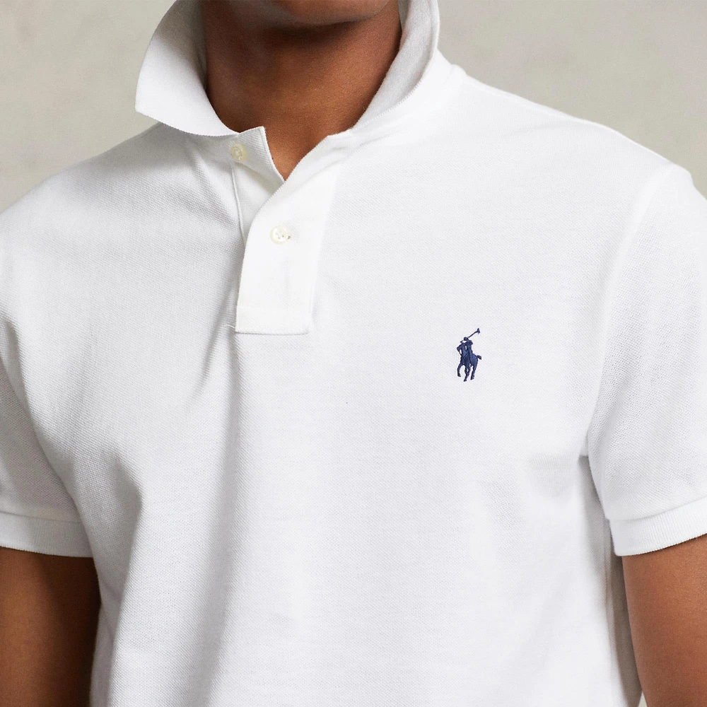 Ανδρική Μπλούζα The Iconic Mesh Polo Shirt Polo Ralph Lauren