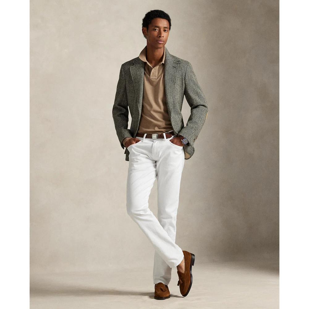 Ανδρική Μακρυμάνικη Μπλούζα Custom Slim Fit Polo Ralph Lauren