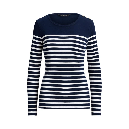 Γυναικείο Ριγέ Πουλόβερ Polo Ralph Lauren