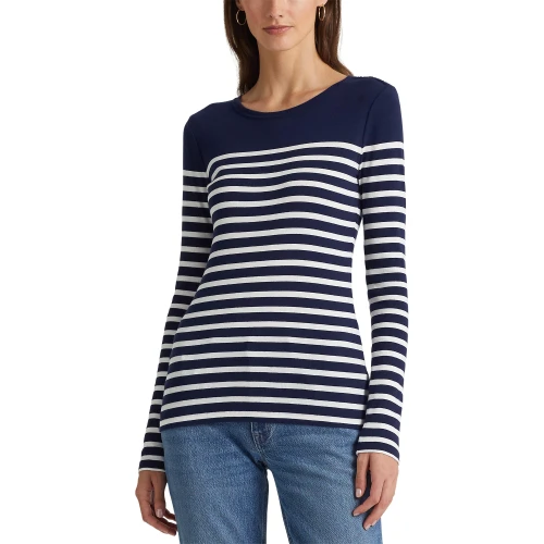 Γυναικείο Ριγέ Πουλόβερ Polo Ralph Lauren
