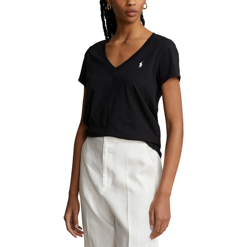 Γυναικεία  Μπλούζα  Cotton Jersey V-Neck Polo Ralph Lauren