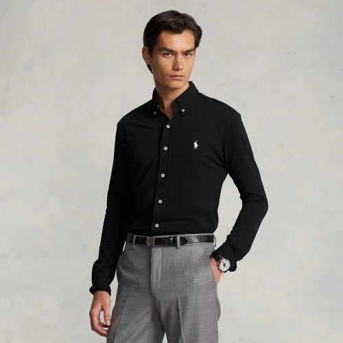 Ανδρικό Πουκάμισο Featherweight Mesh Polo Ralph Lauren