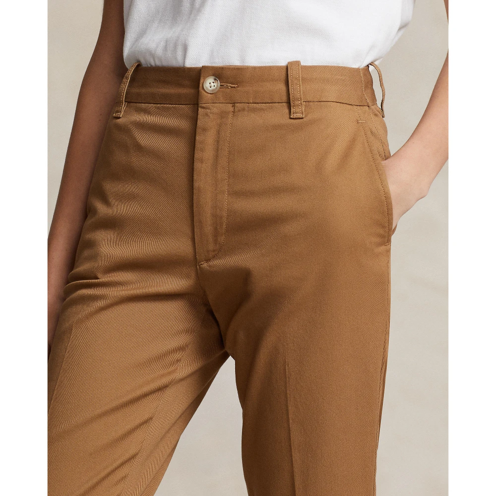 Γυναικείο Παντελόνι Cropped Slim Fit Chino Polo Ralph Lauren