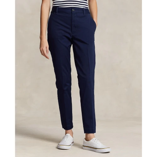Γυναικείο Παντελόνι Cropped Slim Fit Chino Polo Ralph Lauren