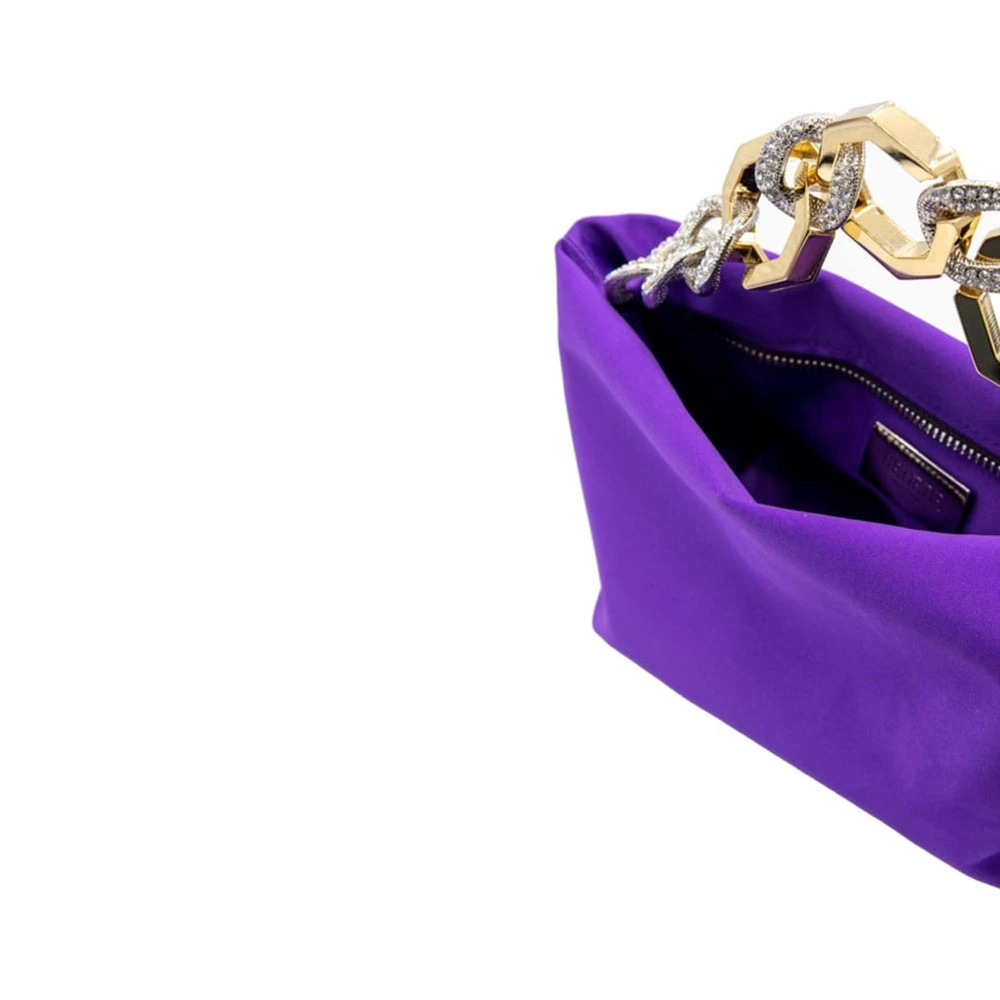 Γυναικεία Τσάντα Jessye Satin Lilac + Crystal Violet Gedebe