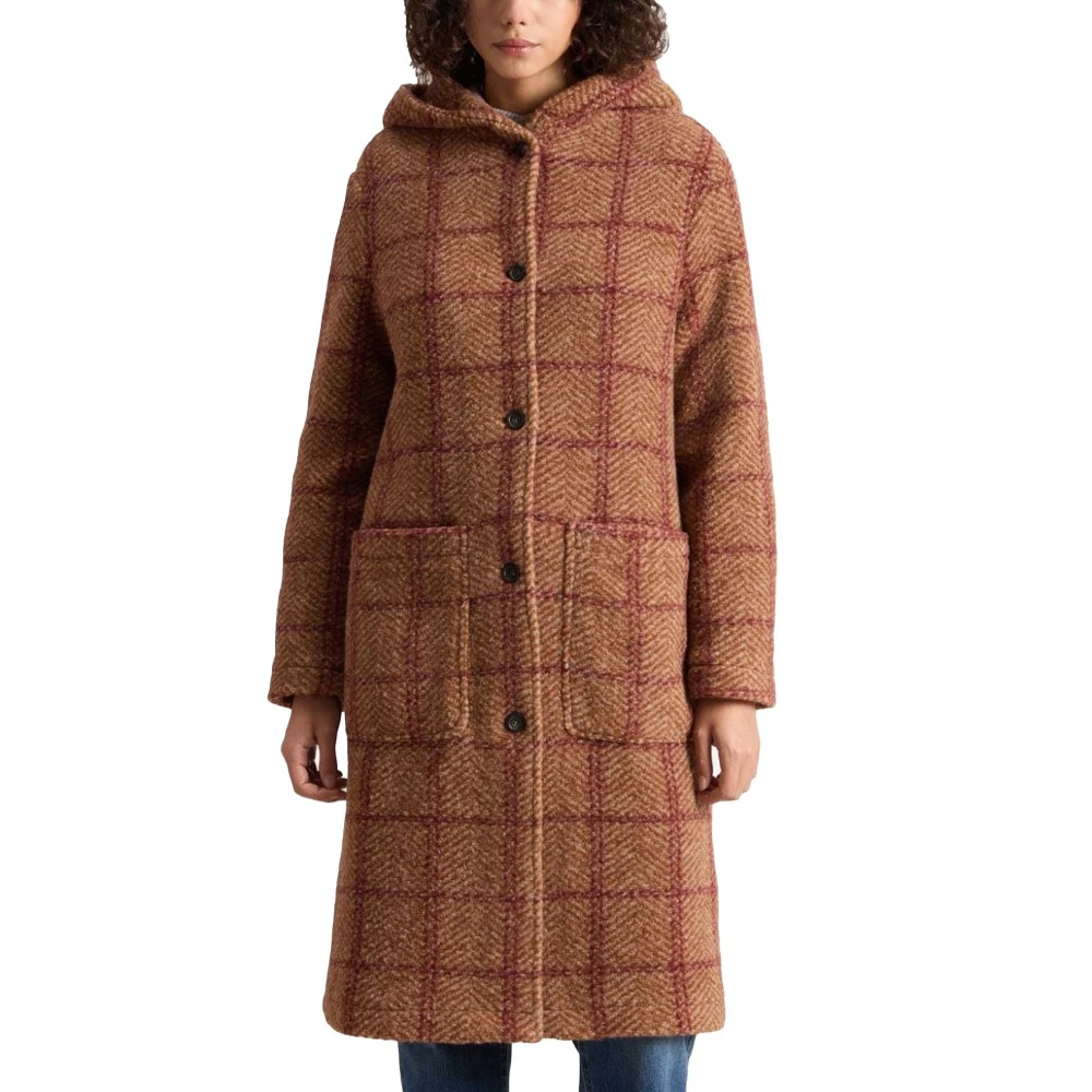Γυναικείο  Παλτό με Κουκούλα Woolrich