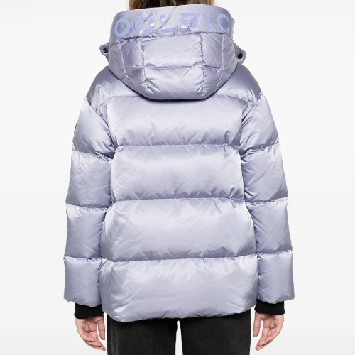 Γυναικείο Μπουφάν με Kουκούλα Satin Logo Puffer Woolrich