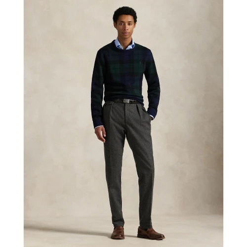 Ανδρικό Μάλλινο Πουλόβερ Plaid Washable Polo Ralph Lauren