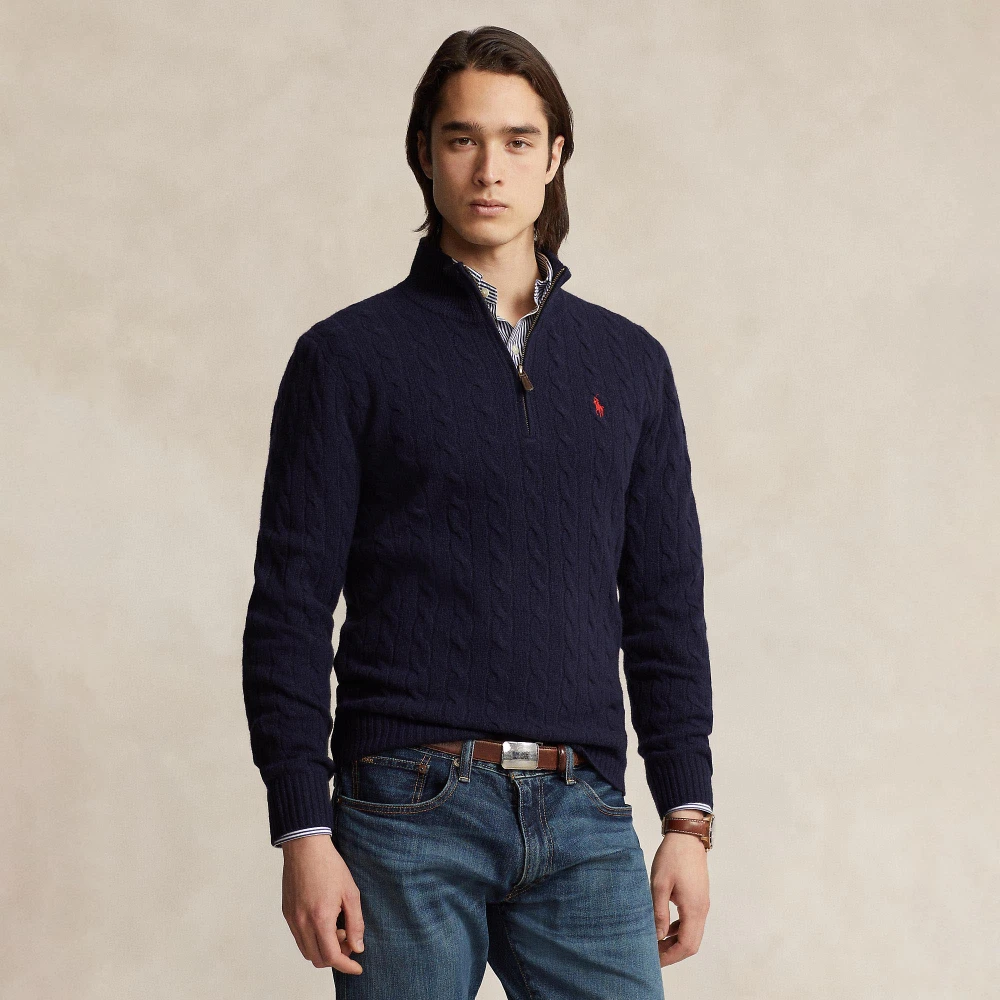 Ανδρικό Πλεκτό-Κασμιρένιο Πουλόβερ Polo Ralph Lauren