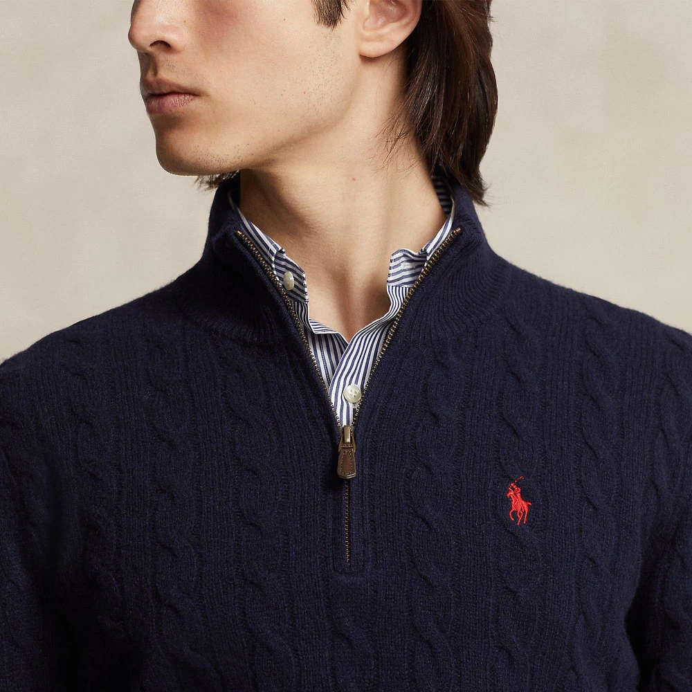 Ανδρικό Πλεκτό-Κασμιρένιο Πουλόβερ Polo Ralph Lauren