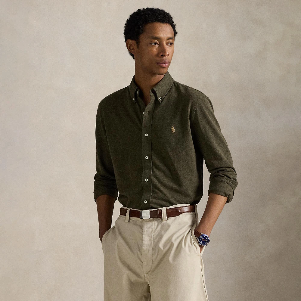 Ανδρικό Πουκάμισο Featherweight Mesh Polo Ralph Lauren