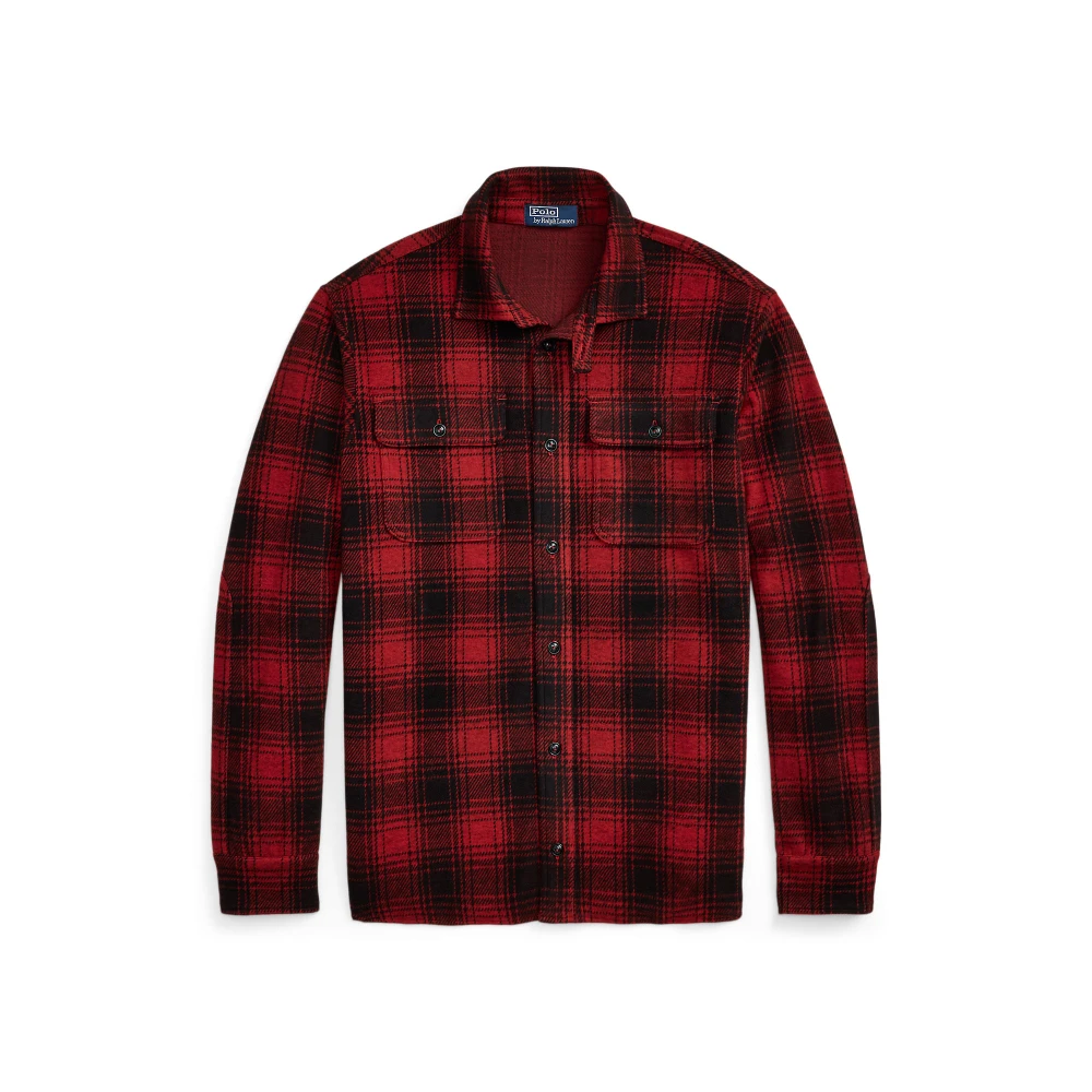 Ανδρικό Πλεκτό Πουκάμισο Classic Fit Plaid Knit Flannel Polo Ralph Lauren