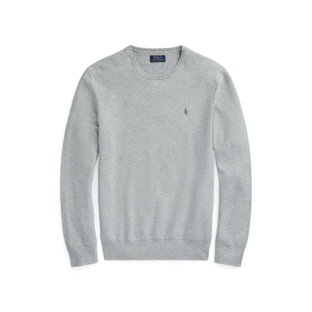 Ανδρικό Βαμβακέρο Πουλόβερ  Mesh-Knit Crewneck Polo Ralph Lauren