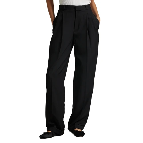 Γυναικείο Μάλλινο Παντελόνι Wide-Leg Tuxedo Polo Ralph Lauren