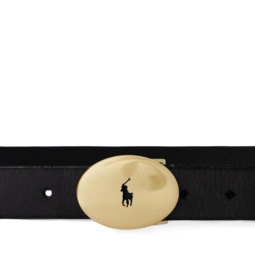 Γυναικεία Ζώνη Polo ID Oval-Buckle Vachetta Polo Ralph Lauren