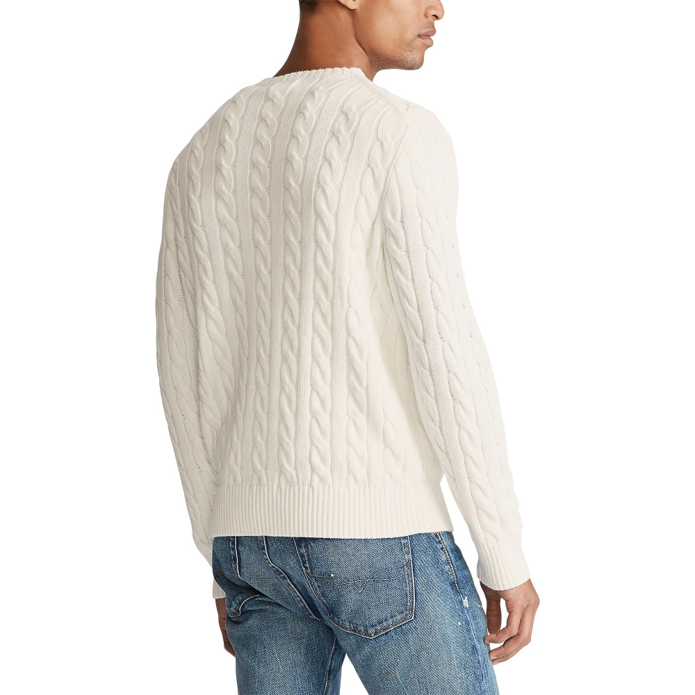 Ανδρικό Βαμβακερό Πουλόβερ Cable-Knit  Polo Ralph Lauren