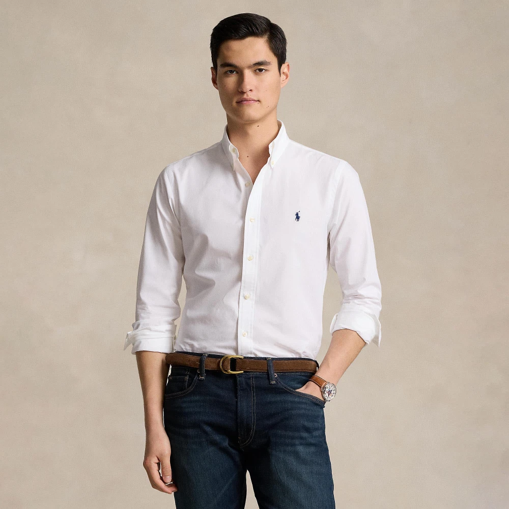 Ανδρικό Πουκάμισο Custom Fit Stretch Poplin Polo Ralph Lauren