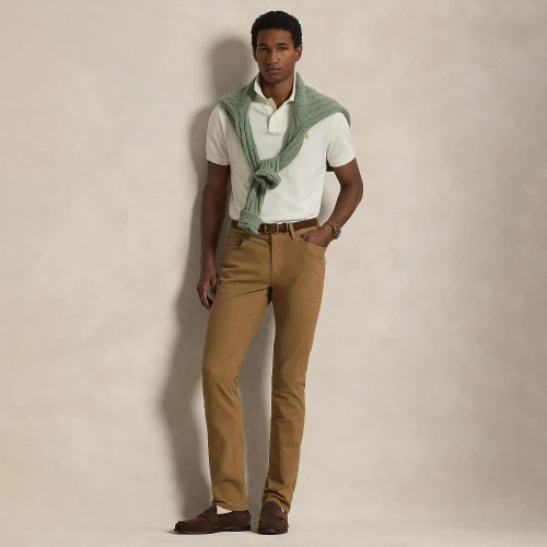 Ανδρική Μπλούζα Polo Custom Slim Fit Mesh  Polo Ralph Lauren