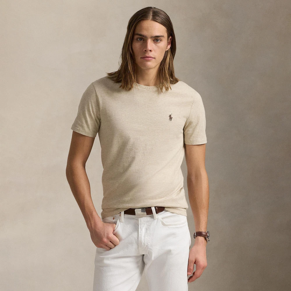 Ανδρική Μπλούζα  Custom Slim Fit Jersey Crewneck Polo Ralph Lauren