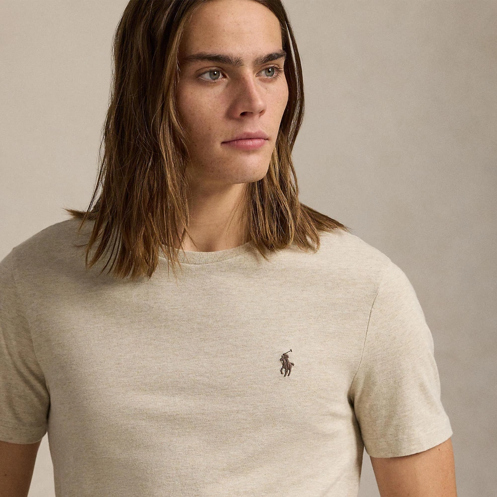 Ανδρική Μπλούζα  Custom Slim Fit Jersey Crewneck Polo Ralph Lauren
