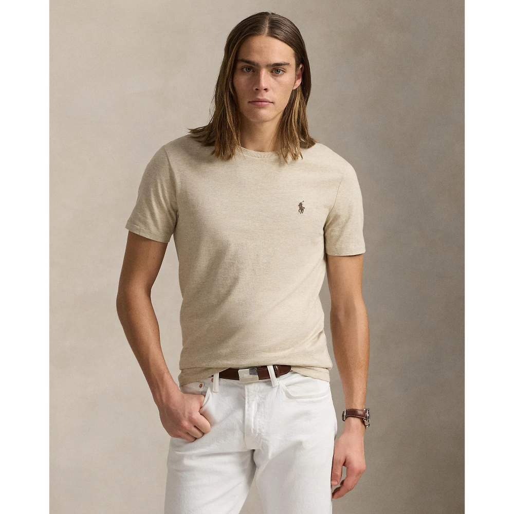 Ανδρική Μπλούζα  Custom Slim Fit Jersey Crewneck Polo Ralph Lauren