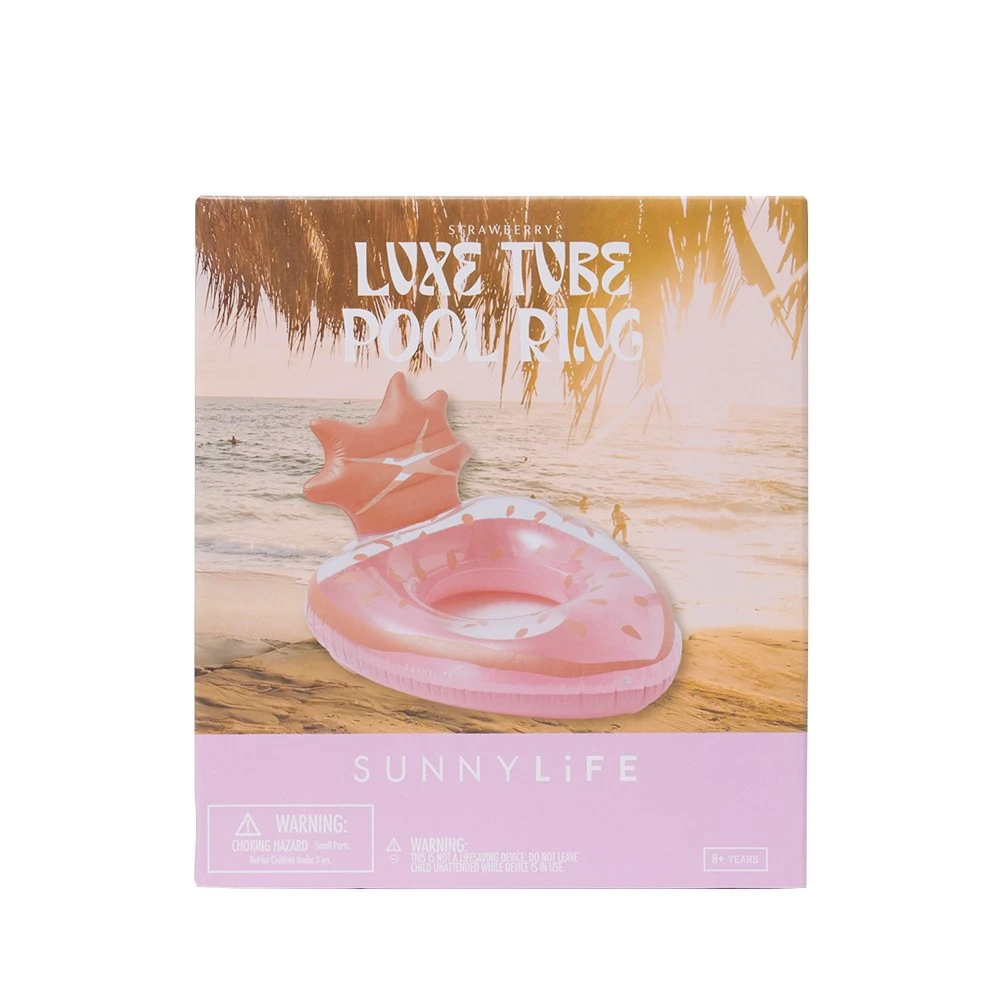 Σαμπρέλα Θαλάσσης Luxe Strawberry Pink SunnyLife