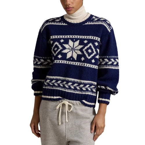 Γυναικείο Μάλλινο Πουλόβερ Snowflake Polo Ralph Lauren