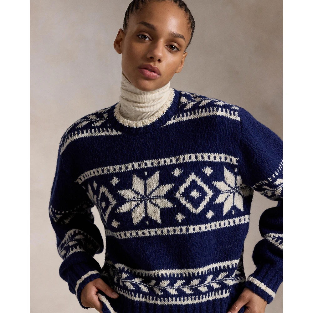 Γυναικείο Μάλλινο Πουλόβερ Snowflake Polo Ralph Lauren