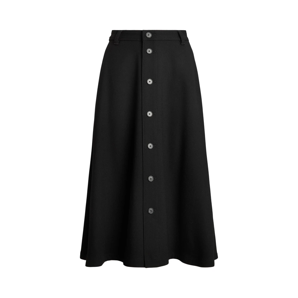 Γυναικεία Μάλλινη Φούστα Crepe Buttoned Polo Ralph Lauren