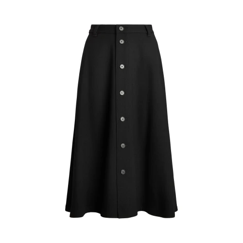 Γυναικεία Μάλλινη Φούστα Crepe Buttoned Polo Ralph Lauren
