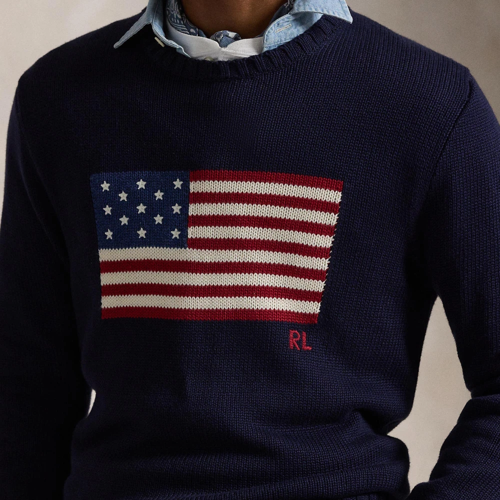 Unisex Πουλόβερ The Iconic Flag Polo Ralph Lauren