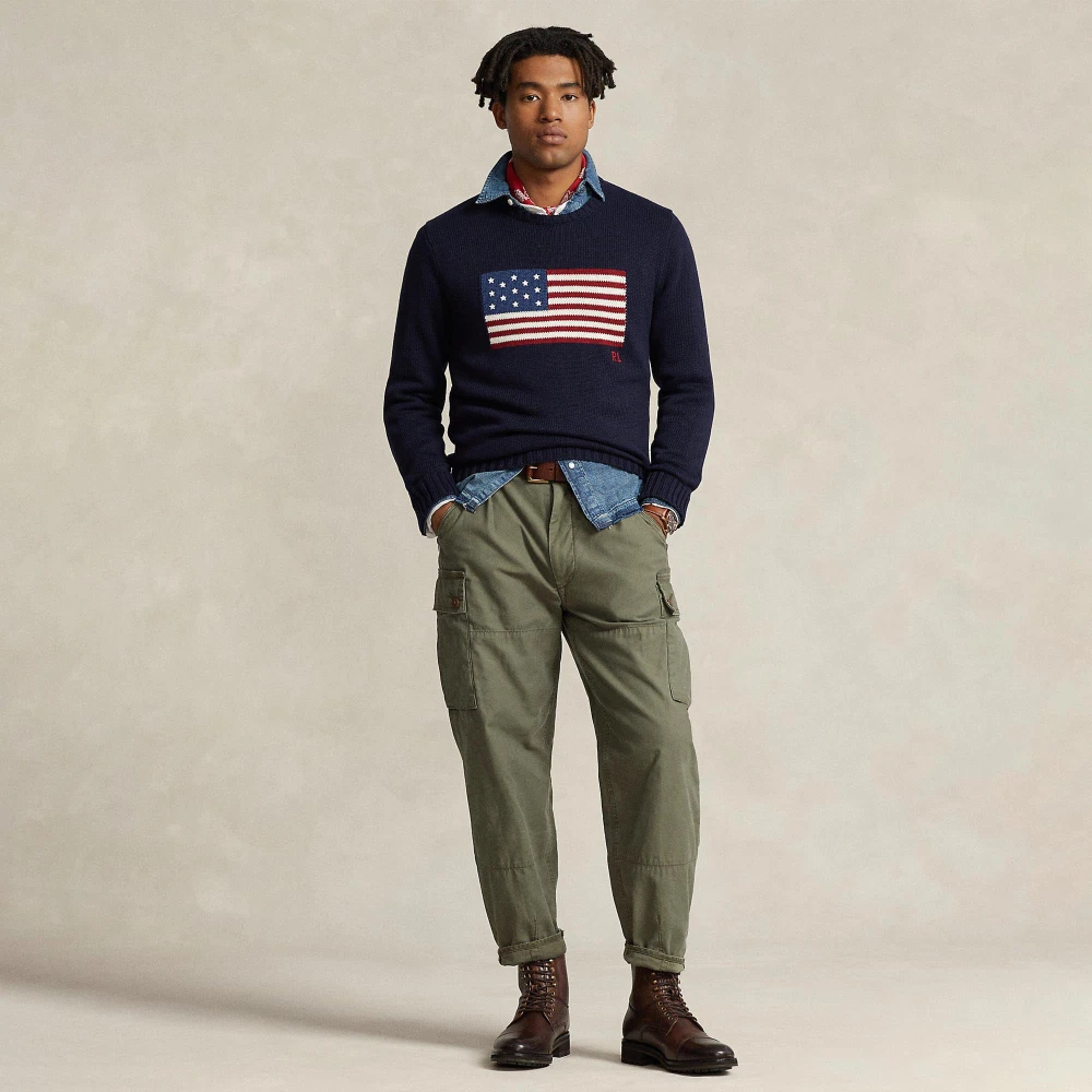Unisex Πουλόβερ The Iconic Flag Polo Ralph Lauren