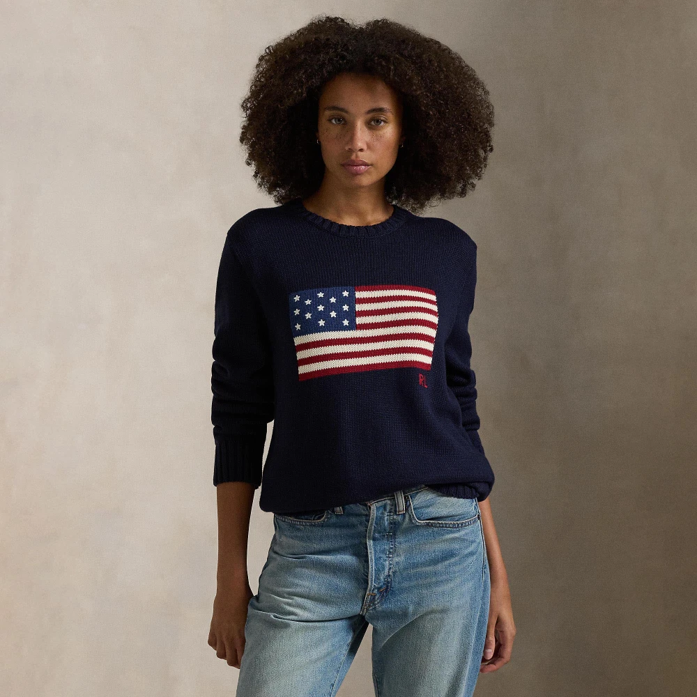 Unisex Πουλόβερ The Iconic Flag Polo Ralph Lauren