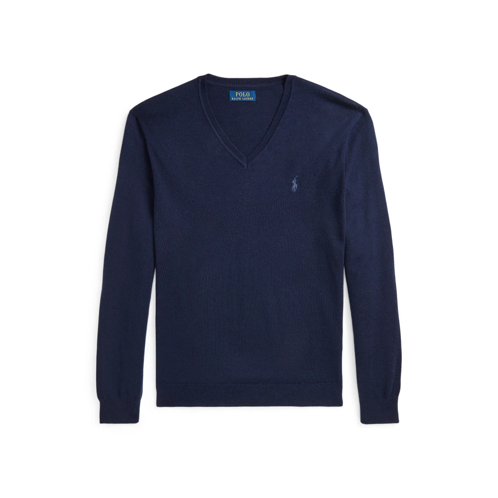 Ανδρικό Μάλλινο Πουλόβερ V-Neck Slim Fit Polo Ralph Lauren