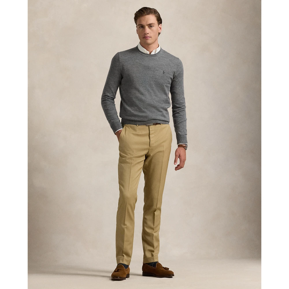 Ανδρικό Μάλλινο Πουλόβερ V-Neck Slim Fit Polo Ralph Lauren