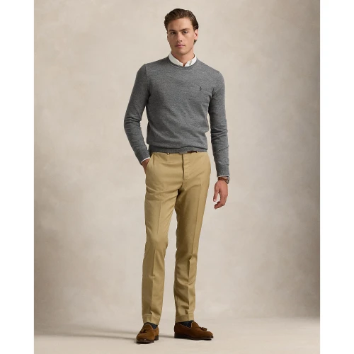 Ανδρικό Μάλλινο Πουλόβερ V-Neck Slim Fit Polo Ralph Lauren