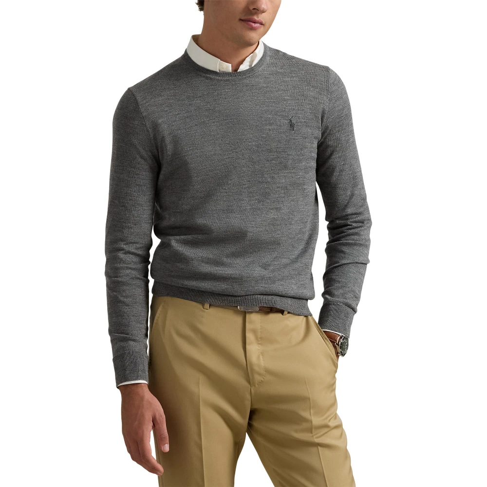Ανδρικό Μάλλινο Πουλόβερ V-Neck Slim Fit Polo Ralph Lauren