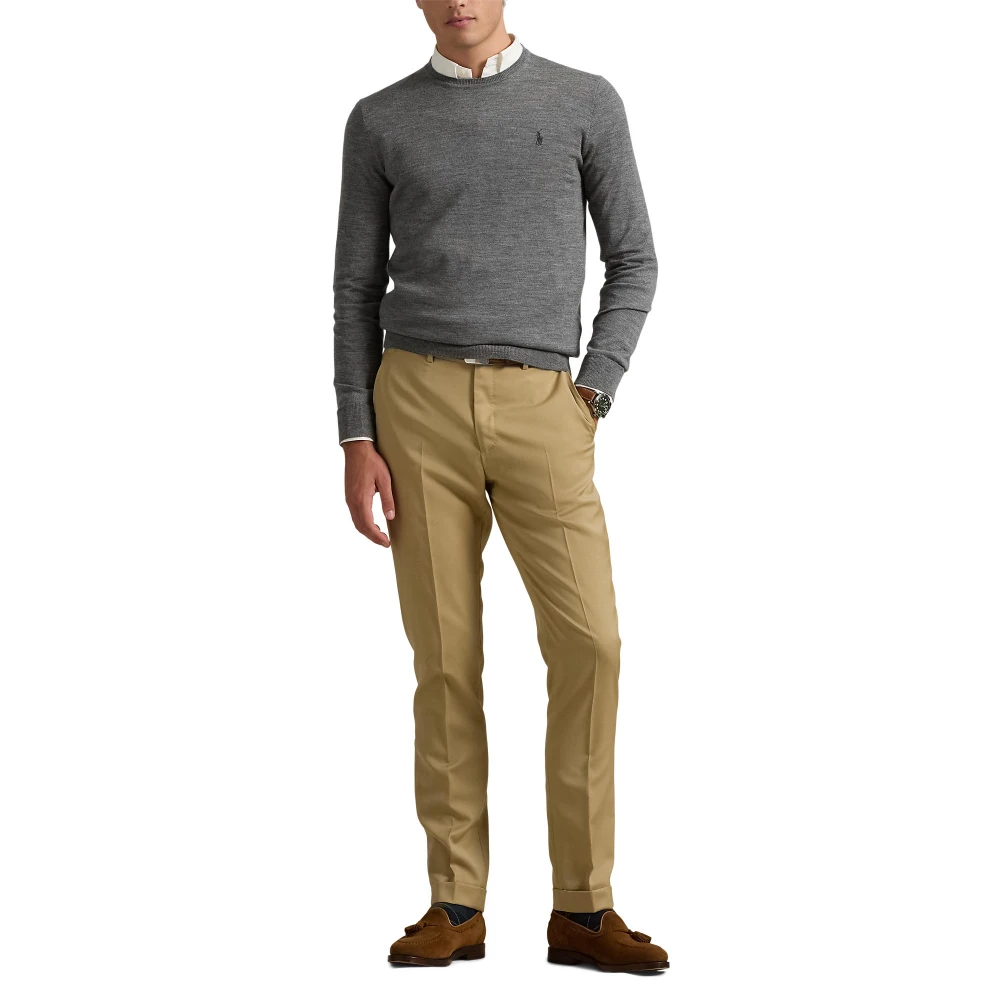 Ανδρικό Μάλλινο Πουλόβερ V-Neck Slim Fit Polo Ralph Lauren