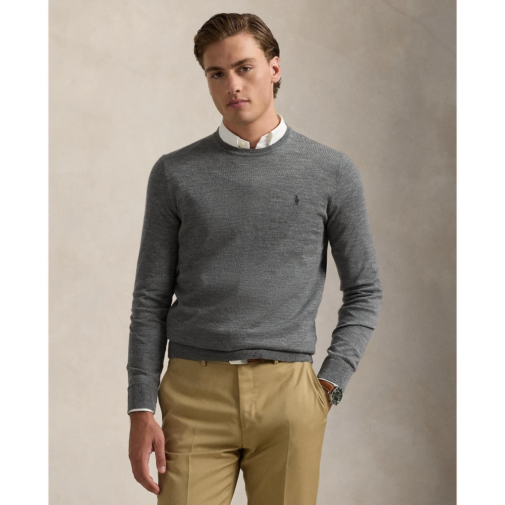 Ανδρικό Μάλλινο Πουλόβερ V-Neck Slim Fit Polo Ralph Lauren