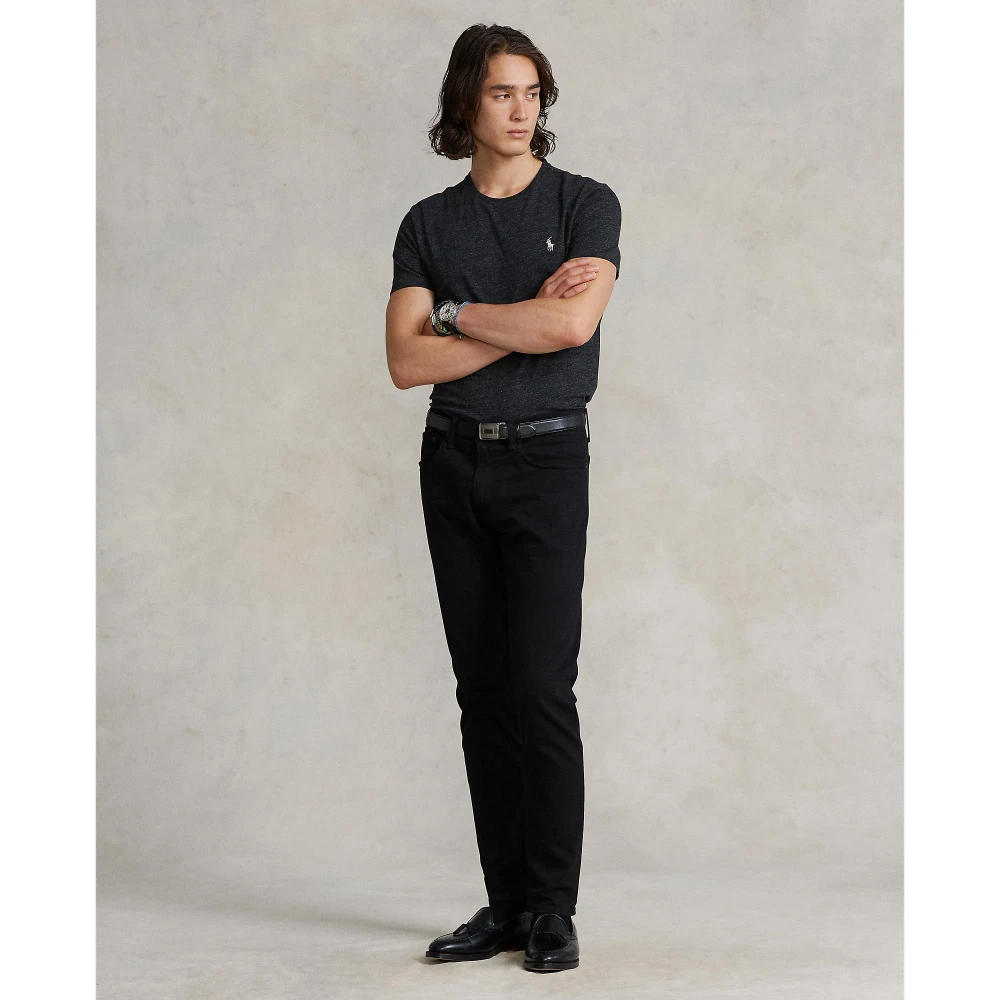 Ανδρικό T-Shirt Custom Slim Fit Jersey Crewneck Polo Ralph Lauren