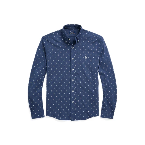 Ανδρικό Πουκάμισο Print Featherweight Mesh Polo Ralph Lauren