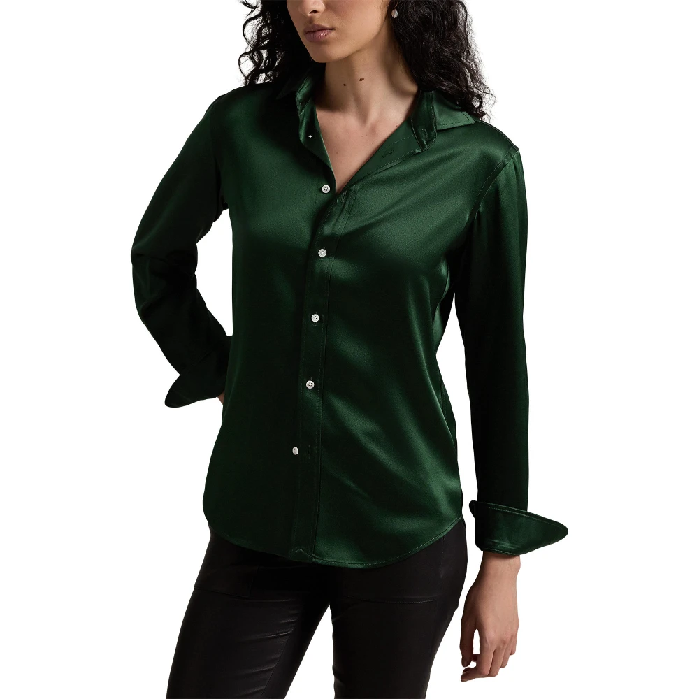 Γυναικείο Μεταξωτό Πουκάμισο Slim Fit Polo Ralph Lauren