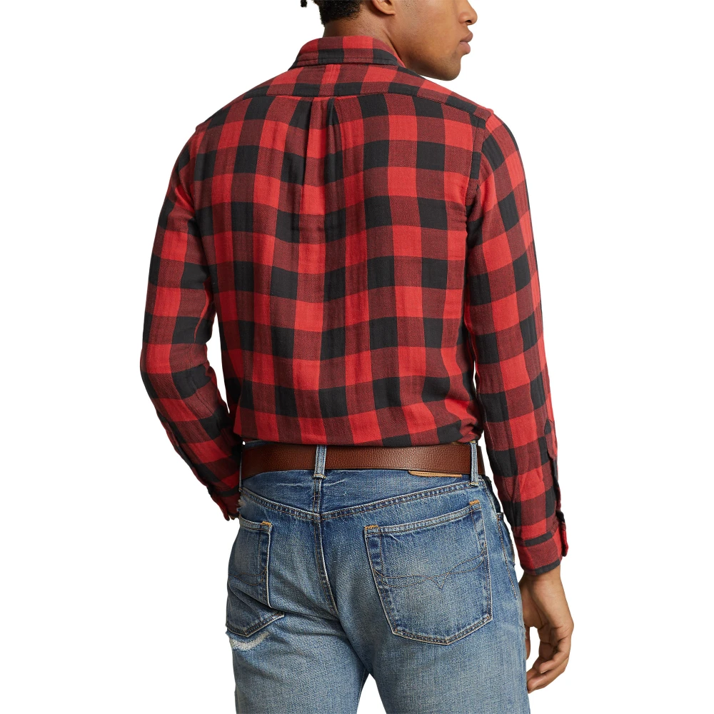 Ανδρικό Πουκάμισο Custom Fit Checked Double-Faced Polo Ralph Lauren