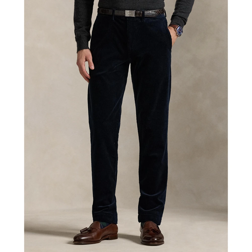 Ανδρικό Παντελόνι Stretch Straight Fit Corduroy Polo Ralph Lauren