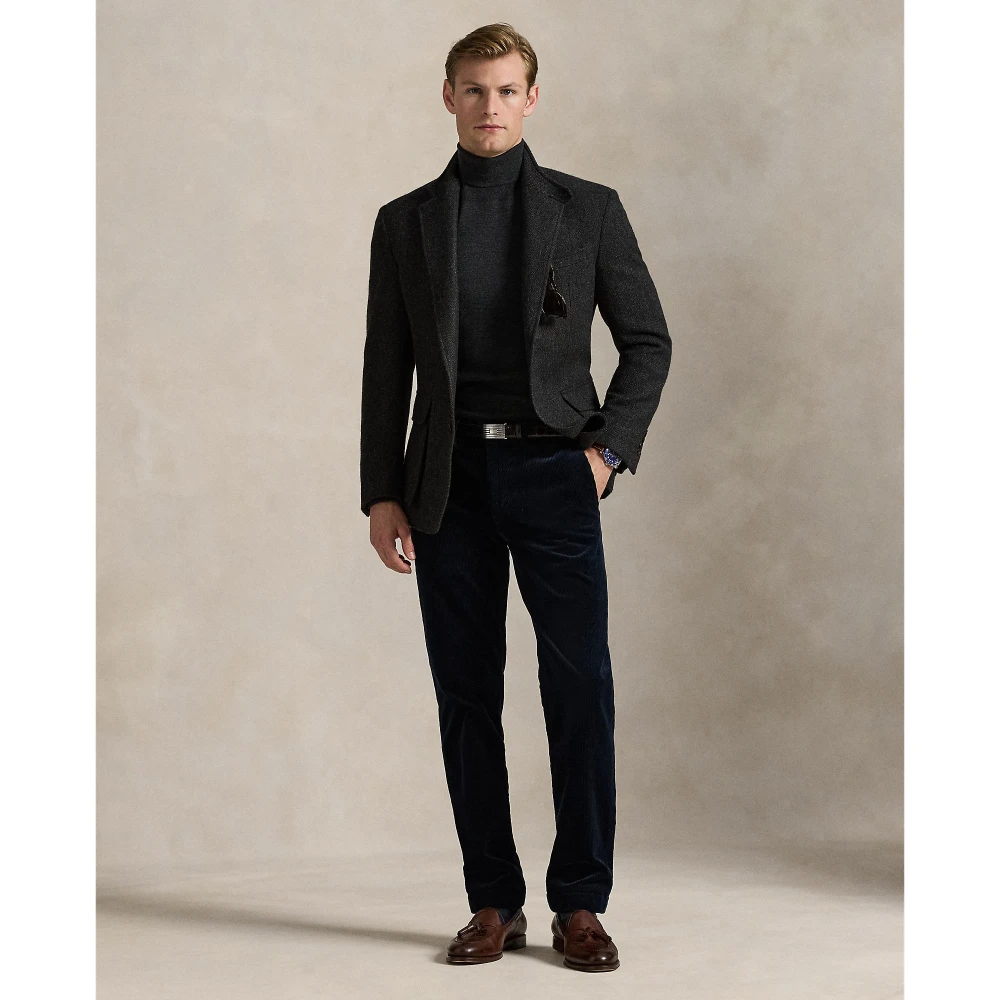 Ανδρικό Παντελόνι Stretch Straight Fit Corduroy Polo Ralph Lauren