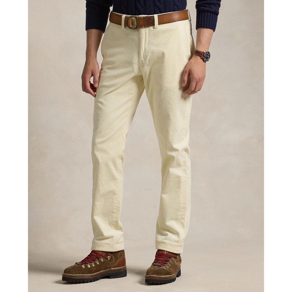 Ανδρικό Παντελόνι Stretch Straight Fit Corduroy Polo Ralph Lauren
