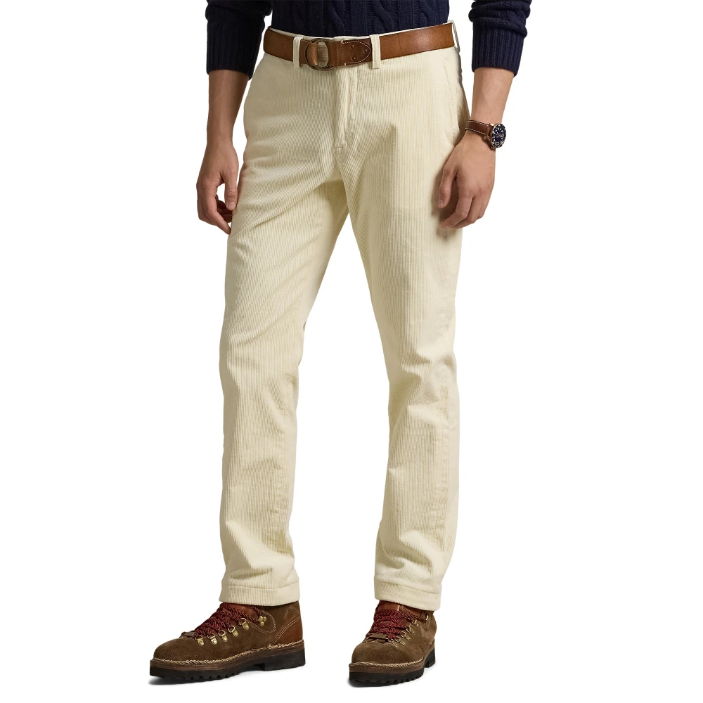 Ανδρικό Παντελόνι Stretch Straight Fit Corduroy Polo Ralph Lauren
