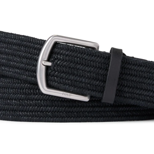 Ανδρική Δερμάτινη Ζώνη Braided Polo Ralph Lauren