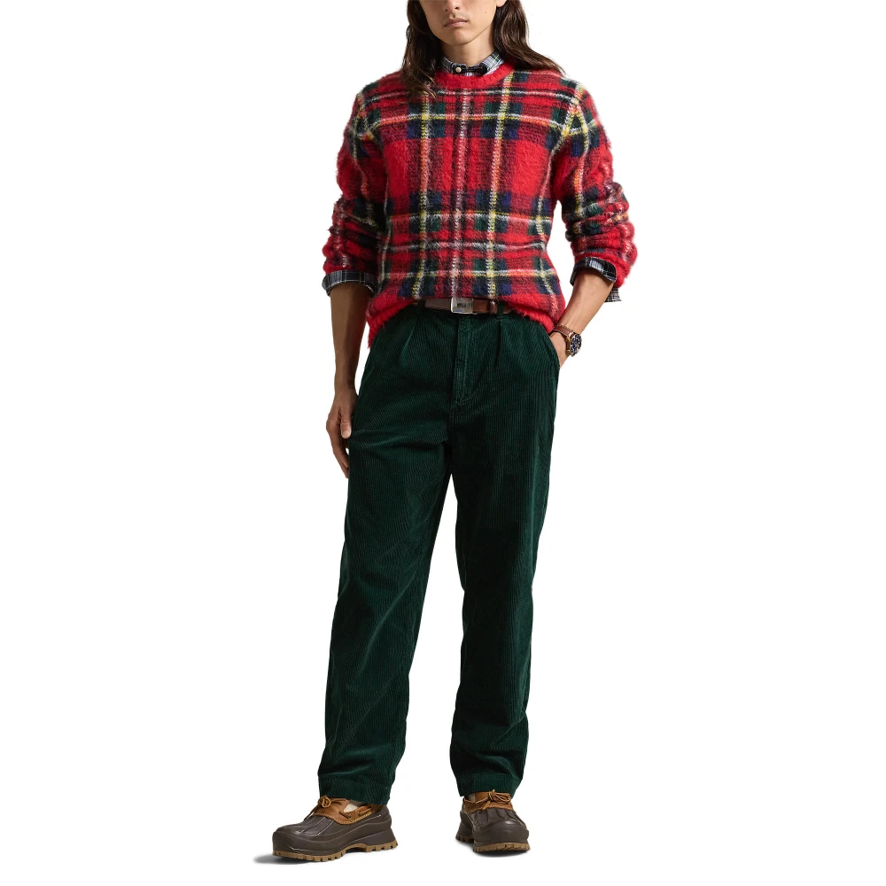 Ανδρικό Παντελόνι Classic Fit Pleated Corduroy Polo Ralph Lauren