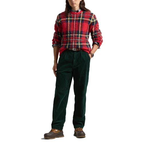 Ανδρικό Παντελόνι Classic Fit Pleated Corduroy Polo Ralph Lauren